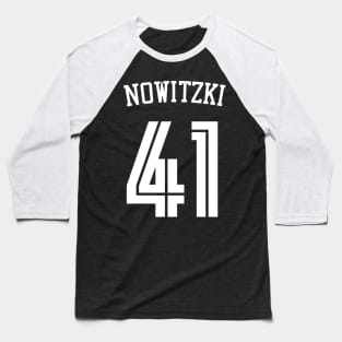 Dirk Nowitzki Baseball T-Shirt